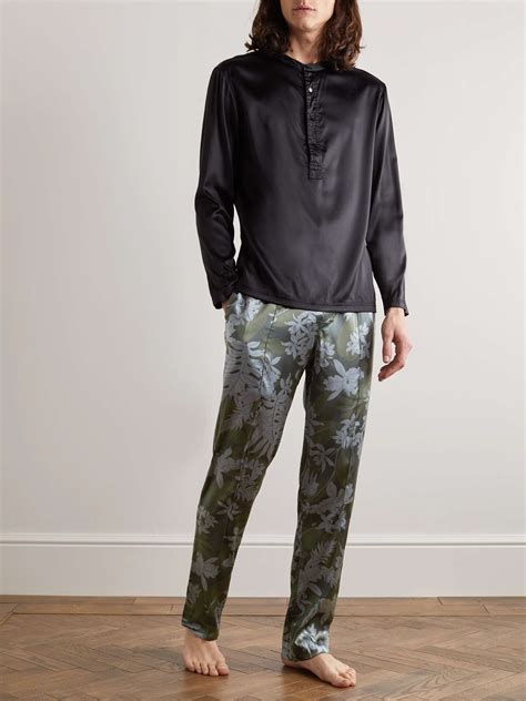 Silk Mix Pyjama Trousers 